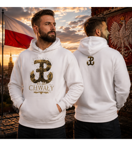 BLUZA Z KAPTUREM 63 DNI CHWAŁY PW